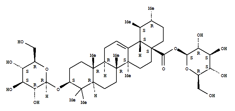 Urs-12-en-28-oic acid,3-(b-D-glucopyranosyloxy)-, b-D-glucopyranosyl ester, (3b)-