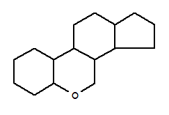 Benz[b]indeno[5,4-d]pyran,hexadecahydro-