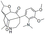 9-[2-(Dimethylamino)-3,4-dimethoxyphenyl]decahydro-2,5-dimethyl-3,9-methano-10H-furo[3,2-d]azonine-10,11-dione