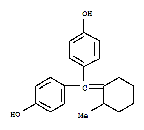 Phenol,4-[(4-hydroxyphenyl)(2-methylcyclohexylidene)methyl]-