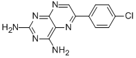 2,4-Diamino-6-(p-chlorophenyl)pteridine