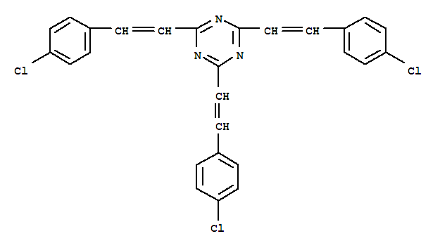 2,4,6-TRIS(P-CHLOROSTYRYL)-S-TRIAZINE