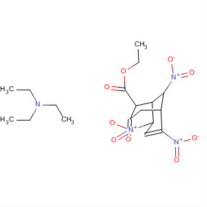 Bicyclo[3.3.1]non-6-ene-2-carboxylic acid, 6,8,9-trinitro-3-oxo-, ethylester, compd. with N,N-diethylethanamine (1:1)