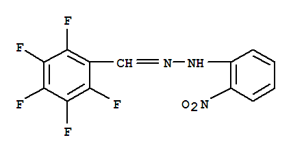 (2Z)-1-(2-Nitrophenyl)-2-(pentafluorobenzylidene)hydrazine