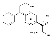 1H-Indolo[3,2,1-de][1,5]naphthyridine-6-carboxylicacid, 2,3,3a,4,5,6-hexahydro-5-[(1E)-1-(hydroxymethyl)-1-propen-1-yl]-,(3aS,5S,6R)-