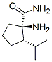 Cyclopentanecarboxamide,1-amino-2-(1-methylethyl)-, (1R,2S)-