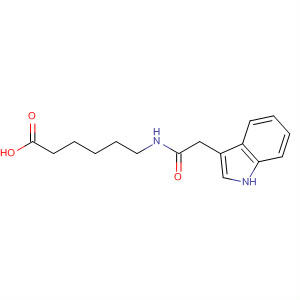 Hexanoic acid, 6-[(1H-indol-3-ylacetyl)amino]-