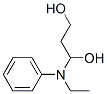1-(ethyl(phenyl)amino)propane-1,3-diol