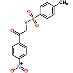 S-[2-(4-nitrophenyl)-2-oxoethyl] 4-methylbenzenesulfonothioate