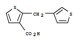 2-(thiophen-3-ylmethyl)thiophene-3-carboxylic acid