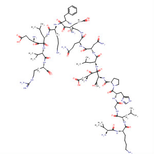 L-Arginine,L-valyl-L-lysyl-L-leucylglycyl-L-histidyl-L-prolyl-L-a-aspartyl-L-threonyl-L-leucyl-L-asparaginyl-L-glutaminylglycyl-L-a-glutamyl-L-phenylalanyl-L-lysyl-L-a-glutamyl-L-leucyl-L-valyl-