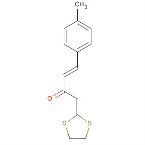 3-Buten-2-one, 1-(1,3-dithiolan-2-ylidene)-4-(4-methylphenyl)-, (3E)-