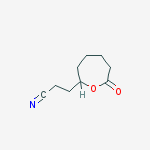 2-OXEPANEPROPANENITRILE, 7-OXO-