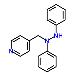 1,2-DIPHENYL-1-(PYRIDIN-4-YLMETHYL)HYDRAZINE