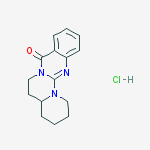2,3,4,4a,5,6-hexahydro-1H,8H-pyrido[1',2':3,4]pyrimido[2,1-b]quinazolin-8-one hydrochloride (1:1)