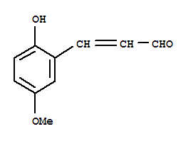 3-(2-hydroxy-5-methoxyphenyl)prop-2-enal