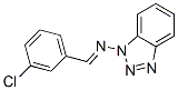 1-[(m-Chlorobenzylidene)amino]-1H-benzotriazole