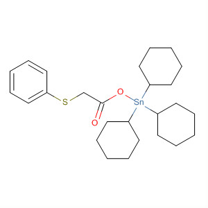 Stannane, tricyclohexyl[[(phenylthio)acetyl]oxy]-