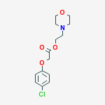 2-(morpholin-4-yl)ethyl (4-chlorophenoxy)acetate