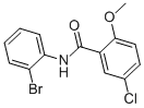 N-(2-bromophenyl)-5-chloro-2-methoxybenzamide