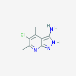 5-Chloro-4,6-Dimethyl-1H-Pyrazolo[3,4-B]pyridin-3-Amine