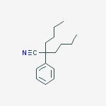 2-butyl-2-phenylhexanenitrile