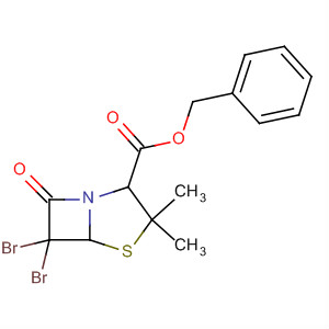 4-Thia-1-azabicyclo[3.2.0]heptane-2-carboxylic acid,6,6-dibromo-3,3-dimethyl-7-oxo-, phenylmethyl ester, (2S,5R)-