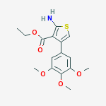 ETHYL 2-AMINO-4-(3,4,5-TRIMETHOXYPHENYL)-3-THIOPHENECARBOXYLATE
