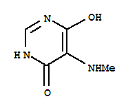 4(3H)-Pyrimidinone,6-hydroxy-5-(methylamino)-