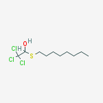 2,2,2-trichloro-1-(octylsulfanyl)ethanol