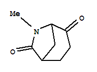 6-Azabicyclo[3.2.1]octane-4,7-dione,6-methyl-