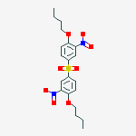 1-butoxy-4-(4-butoxy-3-nitrophenyl)sulfonyl-2-nitrobenzene