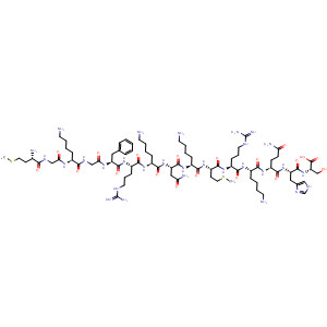 L-Serine,L-methionylglycyl-L-lysylglycyl-L-phenylalanyl-L-arginyl-L-lysyl-L-asparaginyl-L-lysyl-L-methionyl-L-arginyl-L-lysyl-L-glutaminyl-L-histidyl-