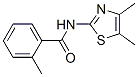BENZAMIDE, N-(4,5-DIMETHYL-2-THIAZOLYL)-2-METHYL-