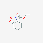 ethyl 1-nitroso-2-oxocyclohexanecarboxylate