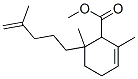 2,6-Dimethyl-6-(4-methyl-4-pentenyl)-2-cyclohexene-1-carboxylic acid methyl ester