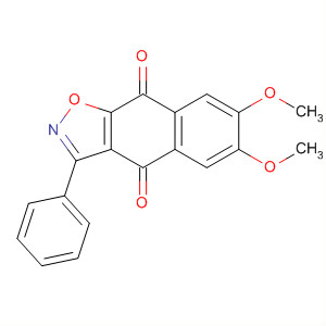 Naphth[2,3-d]isoxazole-4,9-dione, 6,7-dimethoxy-3-phenyl-