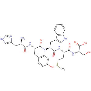 L-Serine, L-histidyl-L-tyrosyl-L-tryptophyl-L-methionyl-