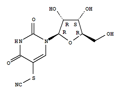 1-pentofuranosyl-5-thiocyanatopyrimidine-2,4(1H,3H)-dione
