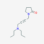 1-(4-DIPROPYLAMINOBUT-2-YNYL)PYRROLID-2-ONE