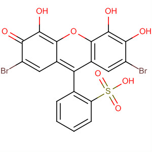 Benzenesulfonic acid,2-(2,7-dibromo-4,5,6-trihydroxy-3-oxo-3H-xanthen-9-yl)-