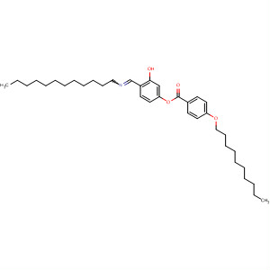 Benzoic acid, 4-(decyloxy)-, 4-[(dodecylimino)methyl]-3-hydroxyphenylester