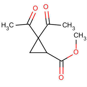 Cyclopropanecarboxylic acid, 2,2-diacetyl-, methyl ester