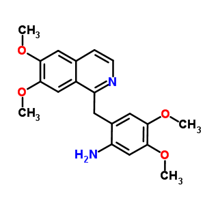 2-(6,7-Dimethoxy-isoquinolin-1-ylmethyl)-4,5-dimethoxy-phenylamine