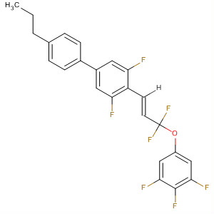 1,1'-Biphenyl,4-[(1E)-3,3-difluoro-3-(3,4,5-trifluorophenoxy)-1-propenyl]-3,5-difluoro-4'-propyl-
