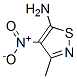 5-Isothiazolamine,  3-methyl-4-nitro-