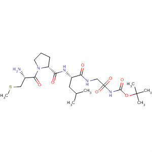 Glycinamide,N-[(1,1-dimethylethoxy)carbonyl]-S-methyl-L-cysteinyl-L-prolyl-L-leucyl-