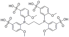 3,3',3'',3'''-(1,3-Propanediyldiphosphinidyne)tetrakis[4-methoxybenzenesulfonic acid]