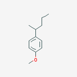 Benzene, 1-methoxy-4-(1-methylbutyl)-