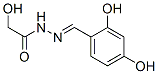 ACETIC ACID HYDROXY-,[(2,4-DIHYDROXYPHENYL)METHYLENE]HYDRAZIDE